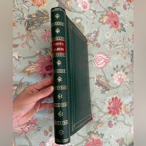 Vintage Green Photo Album